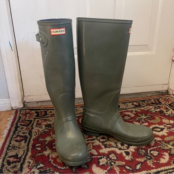 Hunter Original Tall Women’s 9 Rain Boot - Picture 4 of 7